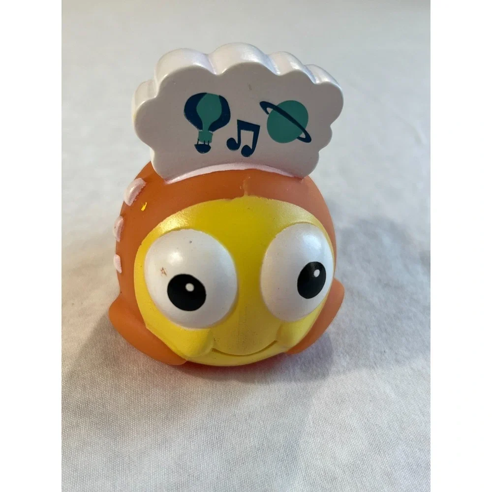 Goldfish Swim School Rubber Bath Pool Toys Lot of 3 Smile Makers‎ Bath Tub